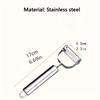 Stainless Steel Multi-Functional Vegetable Peeler - Easy-Grip, Durable Fruit & Potato Slicer for Home and Restaurant Use, Easy Clean