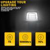 2pcs LED License Tag Plate Light Assembly For 1992-1999 GMC Suburban K1500 K2500