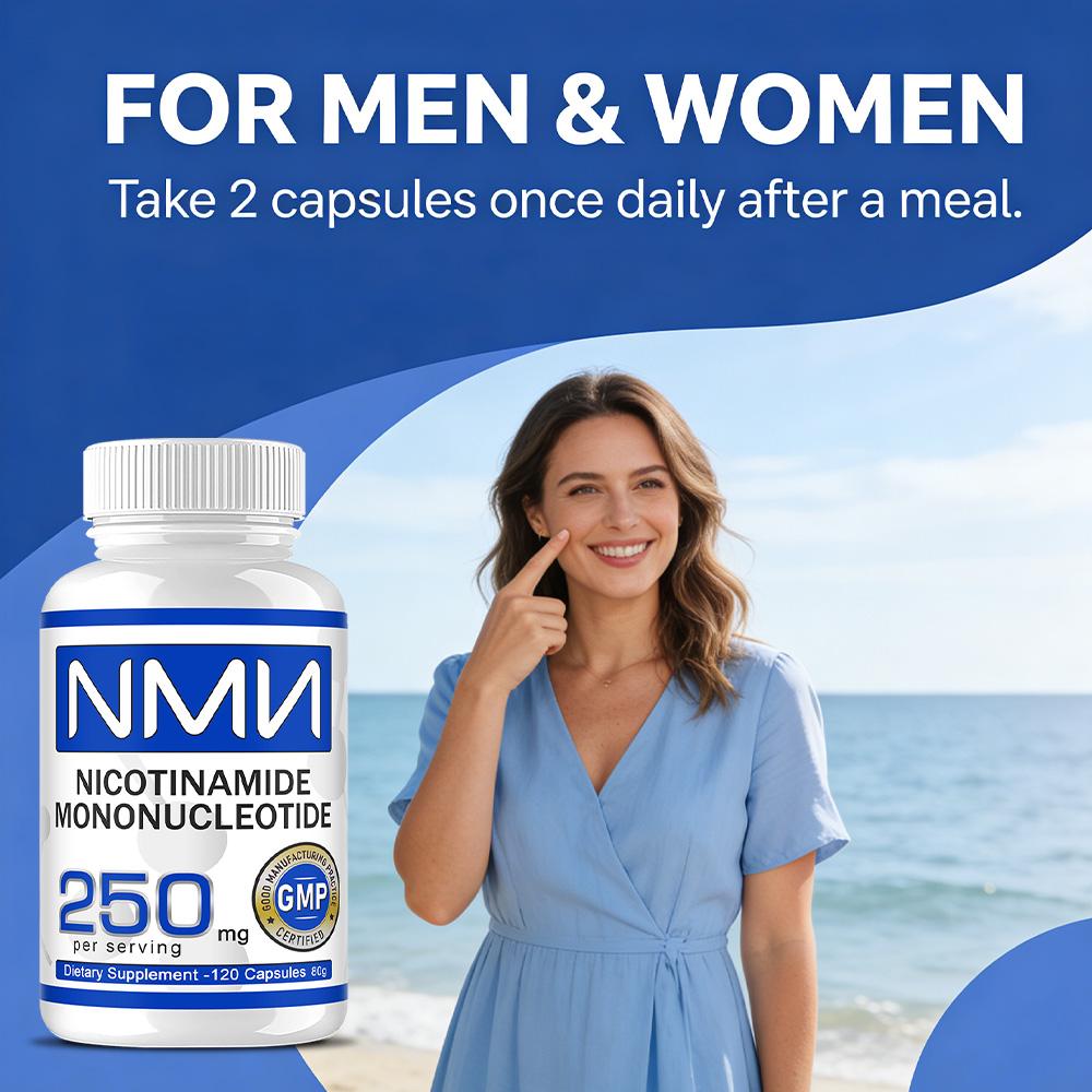 Bcuelov NMN Nicotinamide Mononucleotide Capsules 250mg Capsules