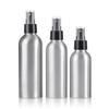 Hot 1pc 30ml 50ml 100ml Aluminium Spray Atomiser Bottle Refillable Empty Bottles Black Pump Atomizer Cosmetic Packaging Tool