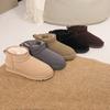Snow boots women's winter velvet thickened thermal short cotton shoes casual fashion women's shoes short boots