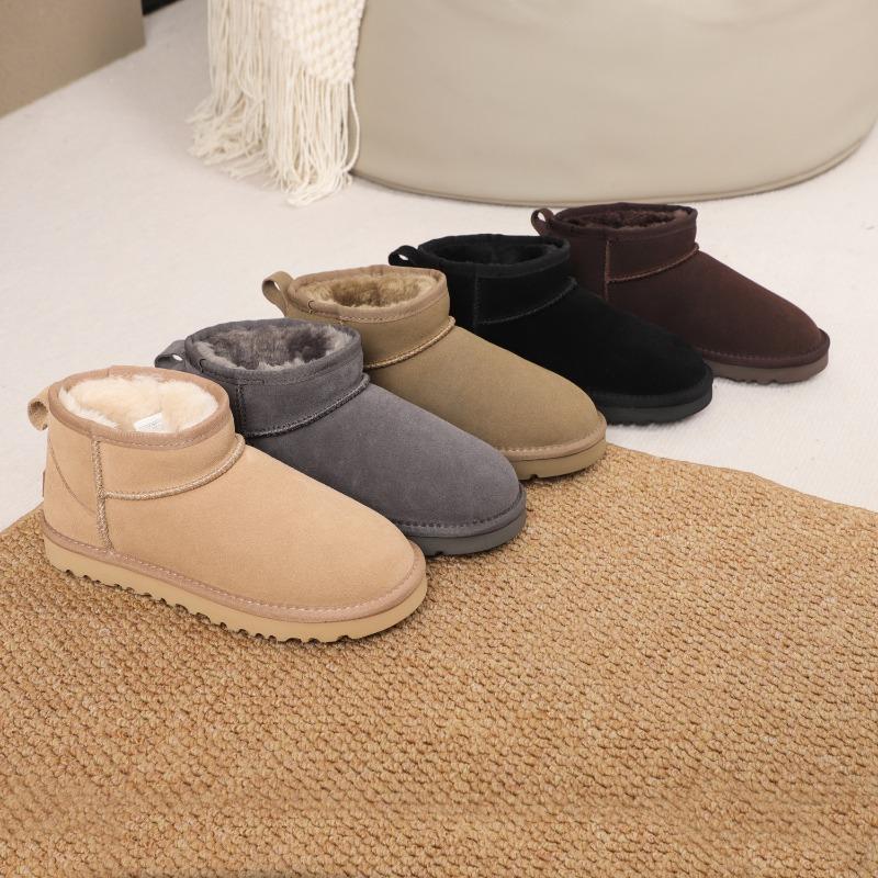 Snow boots women's winter velvet thickened thermal short cotton shoes casual fashion women's shoes short boots