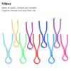 120pcs Thread Control Bobbin Thread Holders Colorful Bobbin Clips  Embroidery Supplies