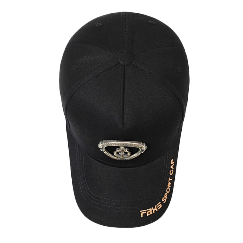 Spring Autumn Men's Baseball Cap Metal Anchor Embroidered Sunshade Cap Men's Outdoor Cap