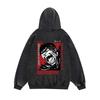 Anime Berserk Guts Print Hooded Men Women Vintage Cotton Hoodies Hot Manga Sweatshirt Harajuku Unisex Streetwear Trendy Pullover
