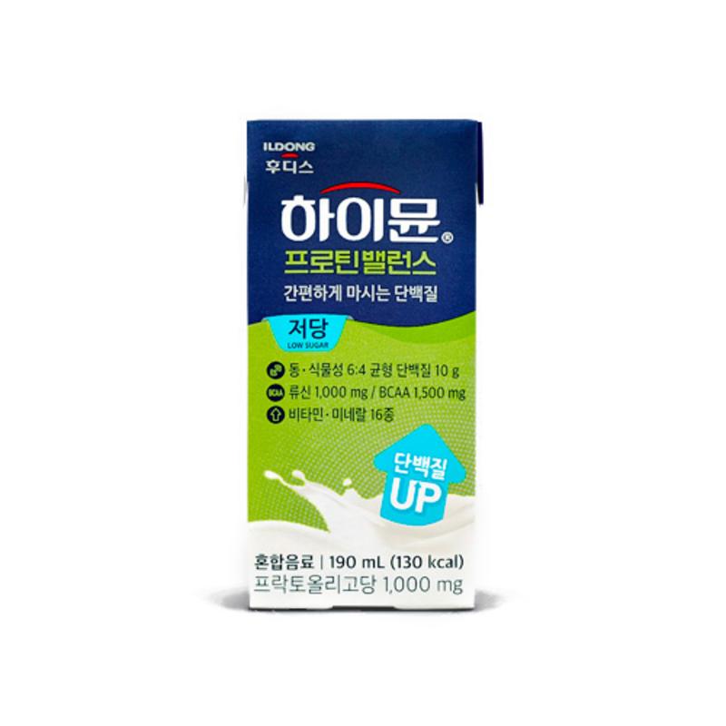 Hymune Protein Balance Low Sugar Drink, 190ml, 24 Units