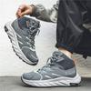 Nowe męskie buty z wysokim stanem i wysokim dołem Zwiększają codzienne buty sportowe Modne buty do biegania na świeżym powietrzu