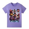 A1237 Kids Boys Girls Kpop Rumi Zoey Mira Print Short Sleeves T-shirt