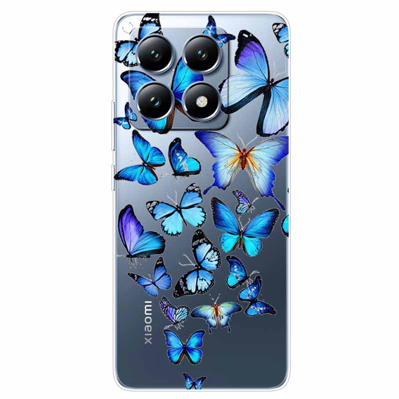 For Xiaomi 14T Pro Case 6.67'' Clear TPU Silicone Funda Capa for Xiaomi 14T Soft Covers Mi 14t 14 t 2024 Transparent Coques bag