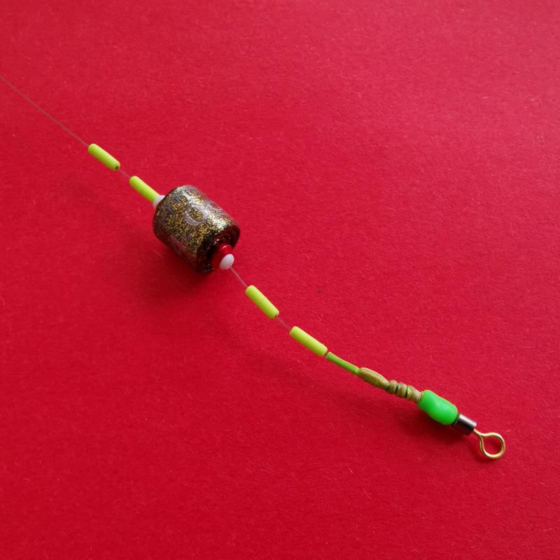 Tuna Mouth No-Knot Toray Diamond Yarn Type 8-Character Ring Fishing Set for Crucian, Carp, Grass Carp, Bream, Silver Carp, and Bighead.