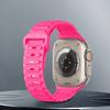 Silicone Strap for Apple Watch Band Ultra 49mm 46mm 45mm 44mm 42mm 41mm 40mm Wristband iwatch Series 10 9 8 7 6 SE 5 4 Bracelet