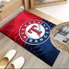 Texas Baseball  Carpet, Kitchen Rugs, Yoga Mat, Non-Slip Mats, Rug for Bathroom, Living Room Bedroom, Camping Rugs Christmas Gift