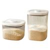 Vacuum Food Storage Box Plastic Sealed Fresh-Keeping Box Grains Coffee Beans Transparent Storage Container Kitchen Storage Jars