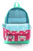 Coral High Kids Neon Coral Water Green Alpaca Wzorzysty plecak szkolny z czterema przegródkami 23466