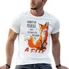 Always Be A Fox T-Shirt Lustige T-Shirts Baumwolle Unisex T-Shirts Für Unisex Lässige Unisex T-Shirts Hohe Qualität Luxusmarke T-Shirt