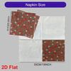 20pcs Disposable Napkins with Snowflake Pattern Print for Wedding,Parties,and Daily Use for Thanksgiving Fall Christmas Table Decoration