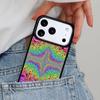 Colourful Psychedelic Trippy Art soft Phone Case for iPhone 16e 15 14 13 12 17 Pro Max Plus Air 17pro Cover Coque