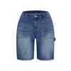 Women's Denim Classic Versatile High Waist Fashionable Shorts