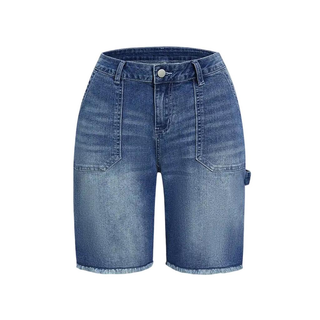 Women's Denim Classic Versatile High Waist Fashionable Shorts
