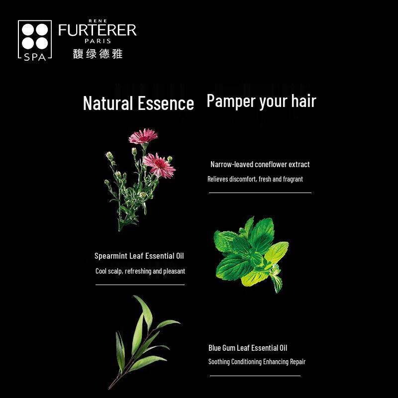 René Furterer Refreshing Soothing Shampoo & Strengthening Hair Care Set