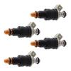 For Ford Mercury Lincoln 5.0L V8 80-85 Compatible Fuel Injector Nozzle 4 Pcs 0280150403