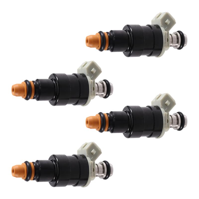 For Ford Mercury Lincoln 5.0L V8 80-85 Compatible Fuel Injector Nozzle 4 Pcs 0280150403