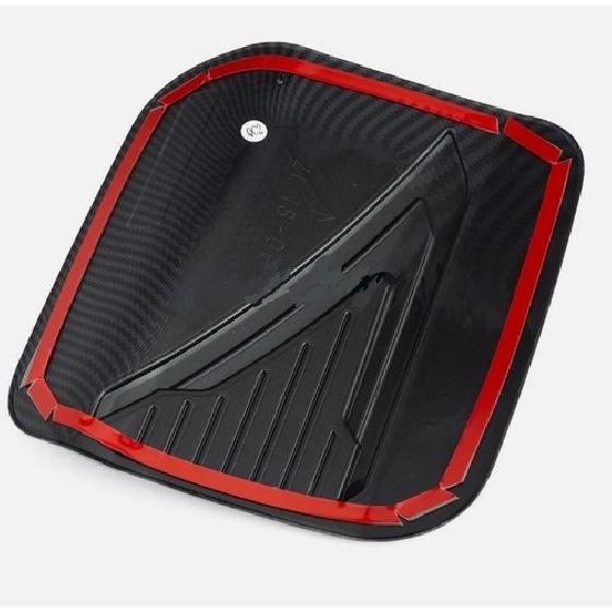 Carbon Fiber Fuel Tank Cap Cover Trims Accessories For Toyota Sienna -2024