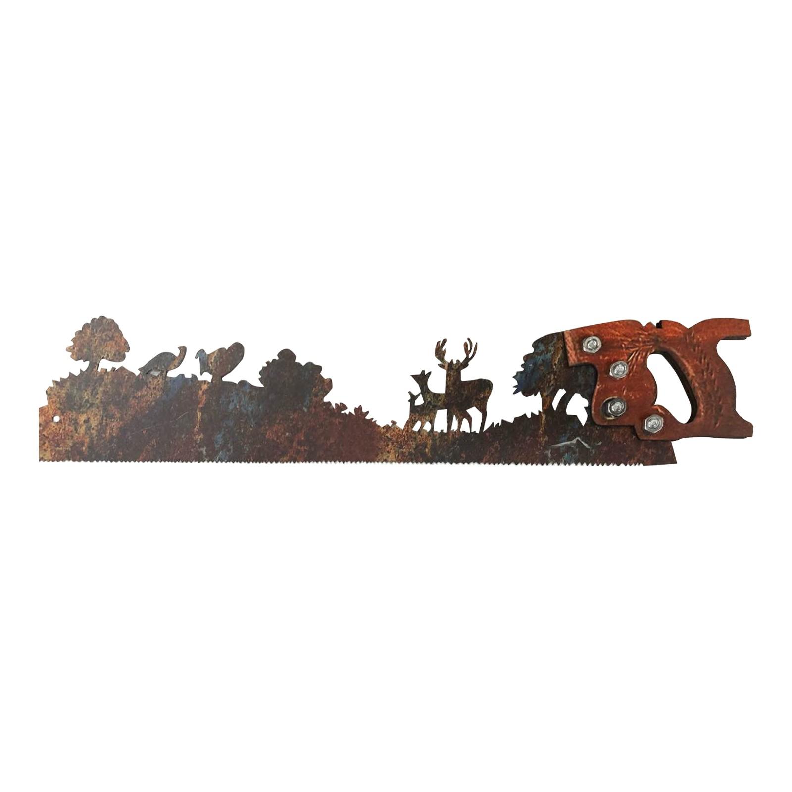 

Father s Day Unique Gift Metal Art Tree Wall Decor Rustic Look Hanging Ornament