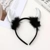 Halloween Devil Horns Headband: Stylish and Versatile Cartoon Hair Accessory for Festivals and Parties