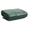Vidaxl Plandeka, Zielona, 1X2,5 M, 600 G/M²