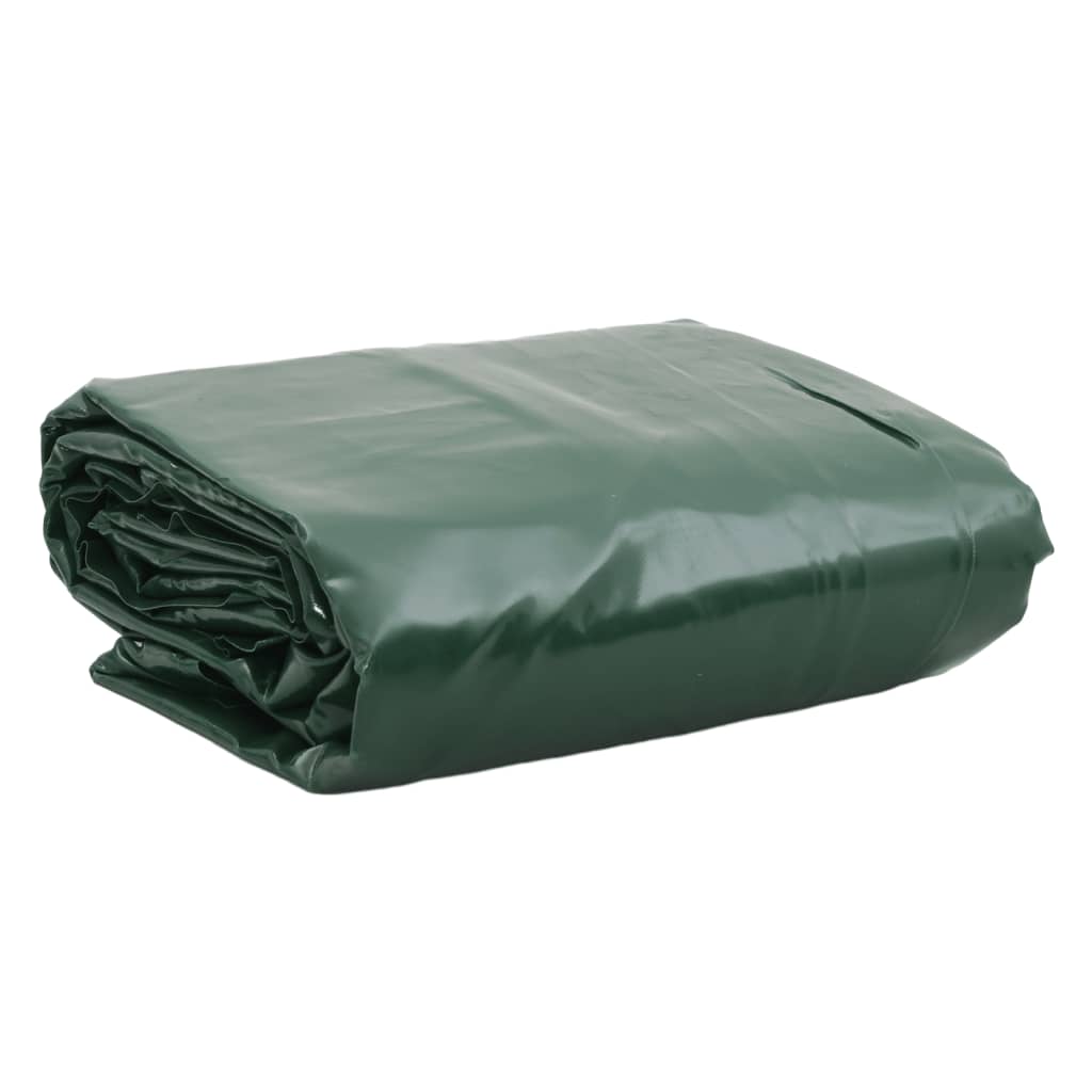 Vidaxl Plandeka, Zielona, 6X8 M, 650 G/M²