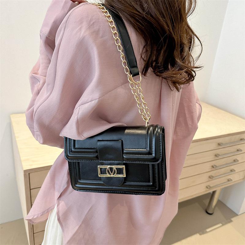 Fashion Bag Fresh Small Square Bag Korean Version Summer New Niche Design Simple Trendy Crossbody Bag
