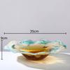 Creative Gradient Colorful Glass Vase Flower Pots Table Decoration Flowers Arrangement Floral Vase Modern Home Decor Accessories