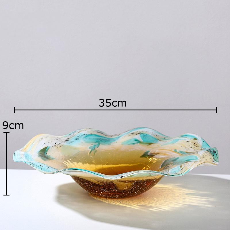 Creative Gradient Colorful Glass Vase Flower Pots Table Decoration Flowers Arrangement Floral Vase Modern Home Decor Accessories