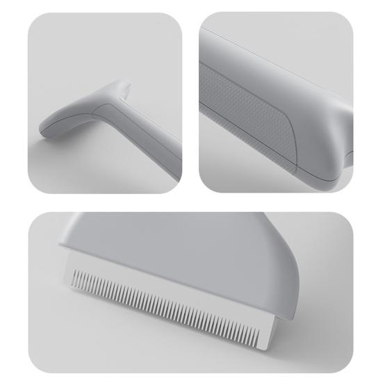 Pet Loose Hair Remover Soft Gentle Cat Grooming Brush Double-sided Loose Hair Catcher Lint Remover for Furniture Clothes Sofa Carpet