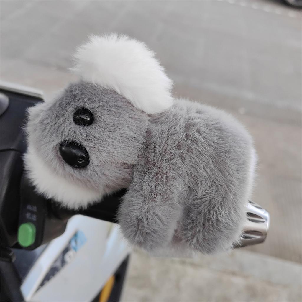 Koala Shaped Plush Doll Wristband Cartoon Animal Toy Bracelet Colorful Wrist Strap Decoration Jewelry for Animal Lovers