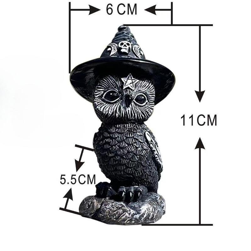 Halloween Hexe Katze Schwarze Katze Harz DekoartikelHalloween Atmosphäre Design Dekoartikel