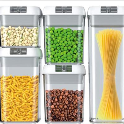 Food Grade Plastic Storage Jar Set