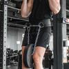 Black Thick Dip Belt for Weightlifting training,Pull Ups Belt with chain,Powerlifting and Bodybuilding Workouts Waist Protection