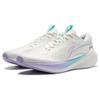 Li Ning MINE V2 Cushioning Slip Resistant Abrasion Resistant Low Top Casual Running Shoes Women's White ARST054-7