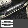 For HAVAL H6 4th 2025 2026 Car Door Sill Guards ABS Carbon Fiber Protector Threshold Trim Cover Sticker Accessories