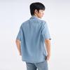 JOEONE Men's Short Sleeve Denim Shirt