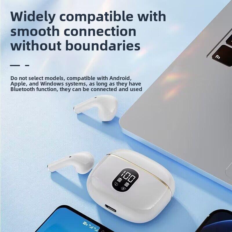 Słuchawki douszne X87 Wireless Bluetooth 5.4, TWS Stereo In-Ear z długim czasem pracy baterii i redukcją szumów