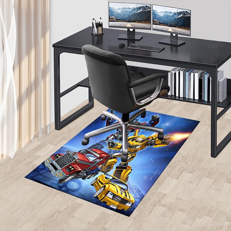 Transformers Robots Disguise Carpet For Playroom Bedroom Living Room Sofa Home Decorkids Game Area Rug Nonslip Floor Mat