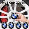 vtdfs3 4pcs 56/60mm Car Wheel Center Hub Cap Rim Cover Emblem Stickers For BMW F20 E36 E92 E87 E30 E46 E91 F31 X5 E53 E34 F11 E70 X1