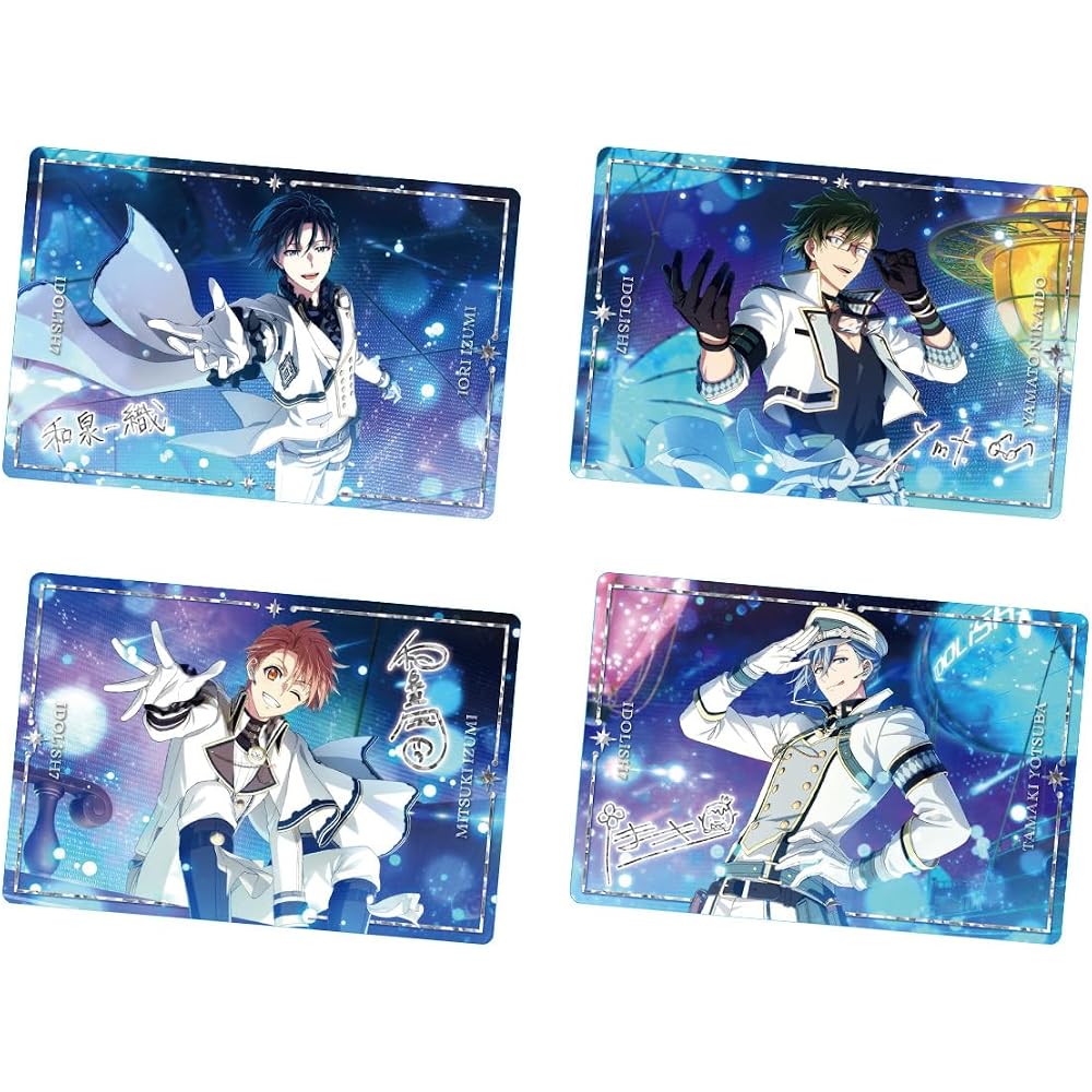 Bandai (BANDAI) Idolish Seven Wafers 26 Wafers (Baked Goods) Food Toy [Box Sale/Set of 20]