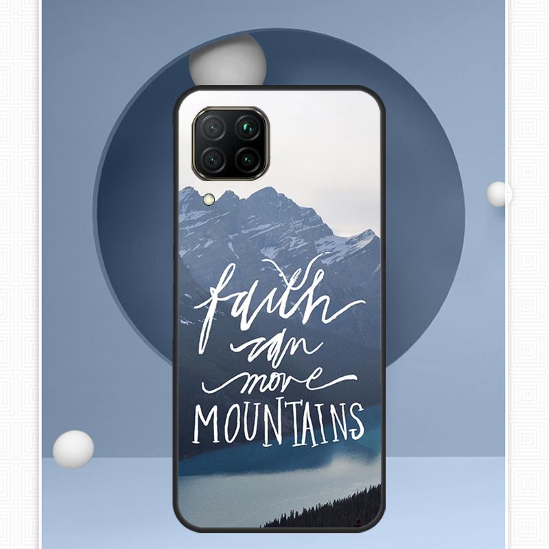 Bible Verse Quotes For Huawei Nova Y91 Y60 Y70 Y72 Y90 Y61 12s 12i 11i 8i 10 9 SE P20 P40 Lite P30 P60 Pro Case