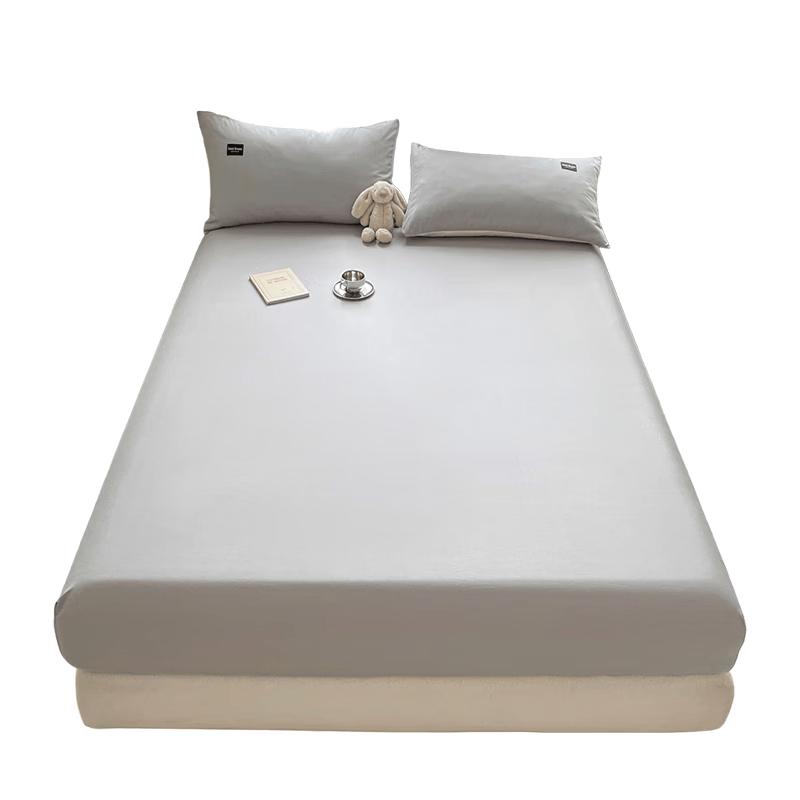 MaoRen 100% Pure Cotton Fitted Mattress Protector 150x200cm