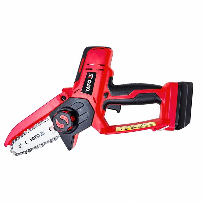 YATO Yiertuo 18V Brushless Rechargeable Handheld Electric Chainsaw with Large Capacity