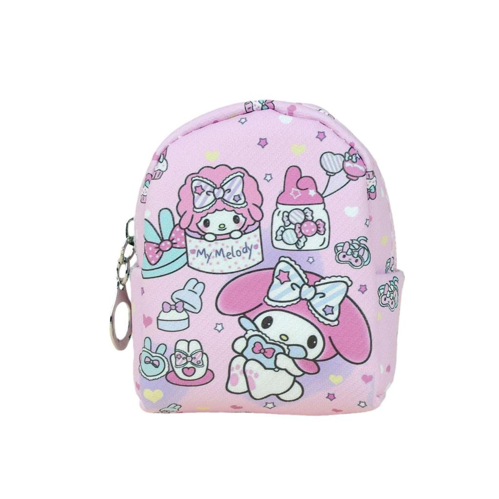 Kuromi Cartoon Mini Backpack: Cute Coin Purse & Versatile Storage for Earphones & Lipstick